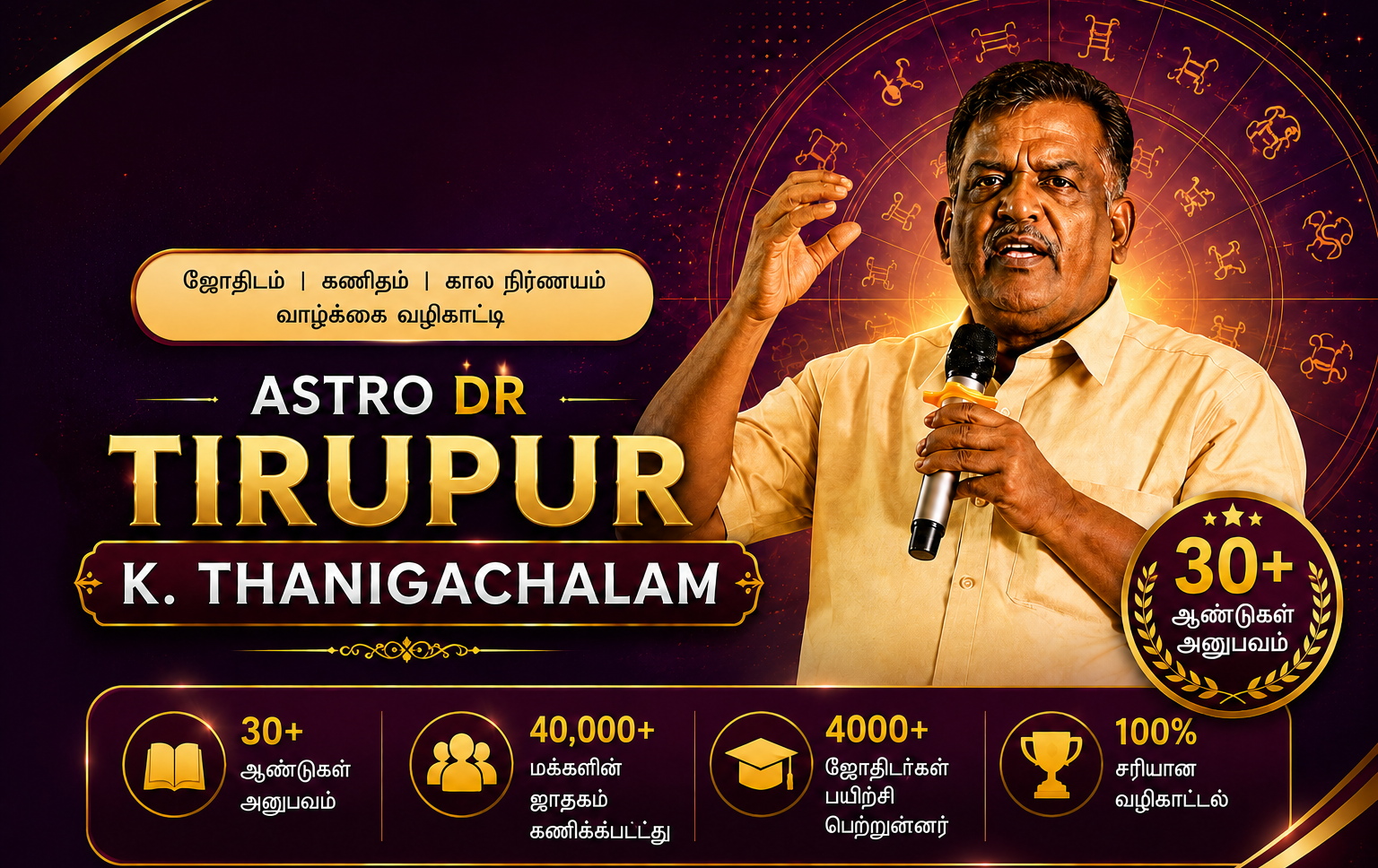 Astrologer Thanikasalam banner